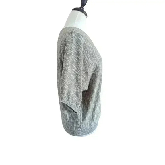 DKNY JEANS Light Heather Green Dolman Sweater Size M - Picture 4 of 8